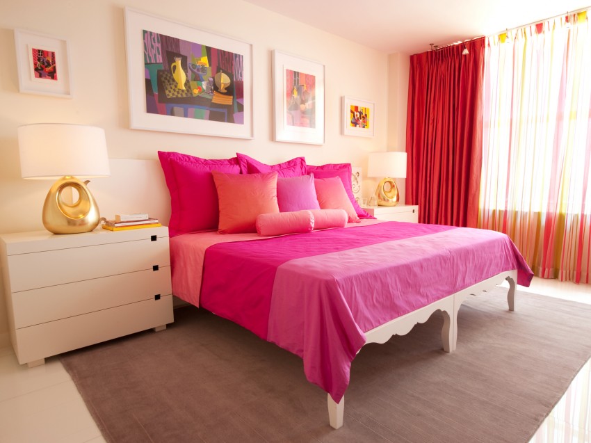Розовая спальня: идеи создания безупречно модного и эффективного дизайна