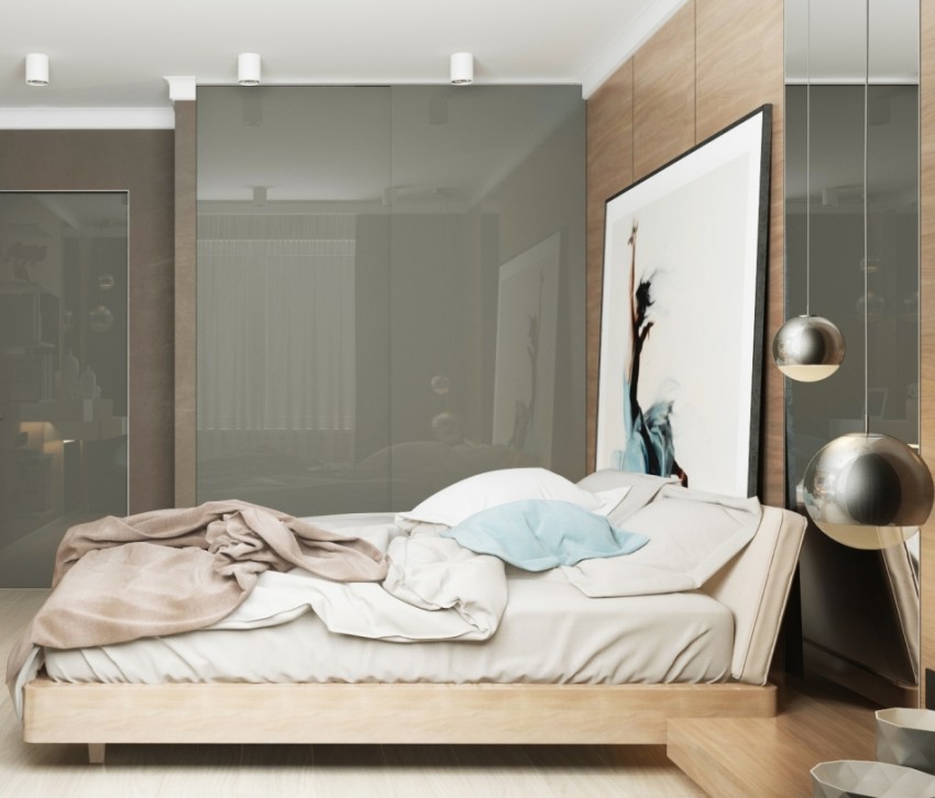 Спальня в современном стиле - варианты оформления, лучшие идеи и новинки 2020 года