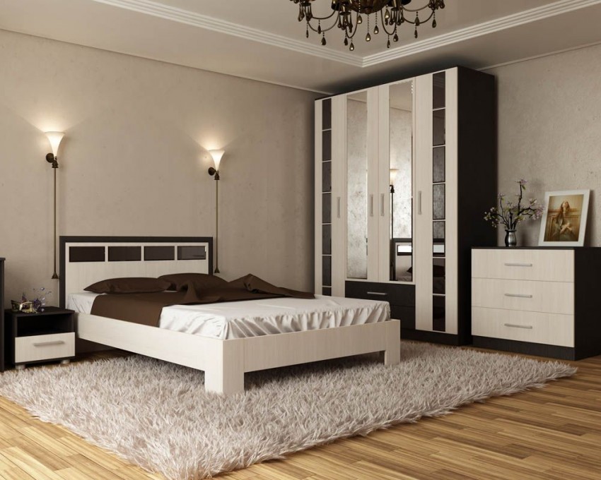 Спальный гарнитур - инструкция по подбору комплекта мебели и варианты его оформления