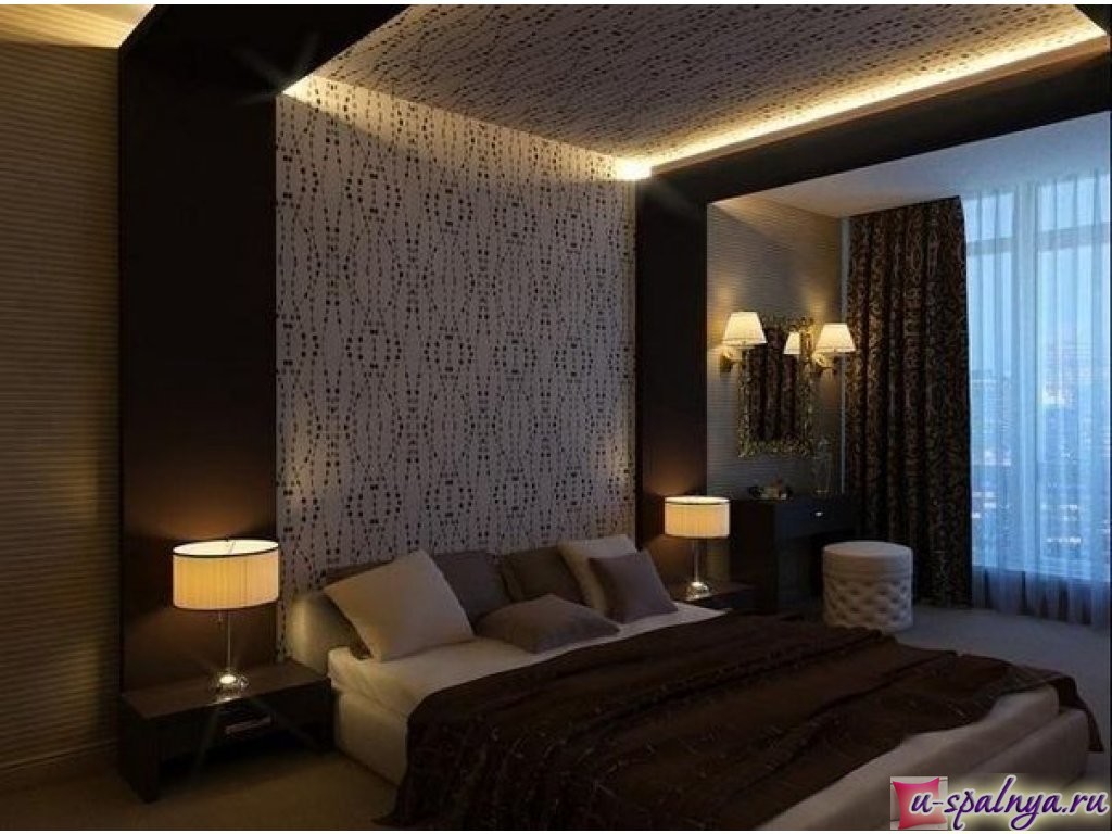 освещение в спальне фото дизайн интерьера