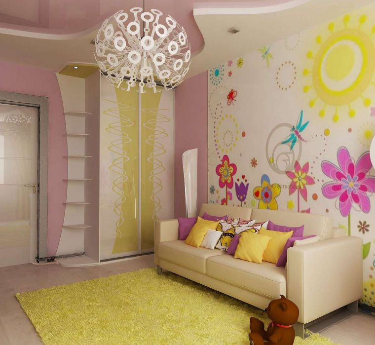 Детская комната для девочки - стильные оформления и лучшие идеи для девочек всех возрастов (125 фото)