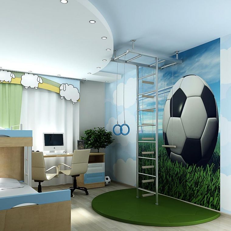Детская комната для мальчика: варианты модного дизайна и идеи стильного тематического интерьера (130 фото)