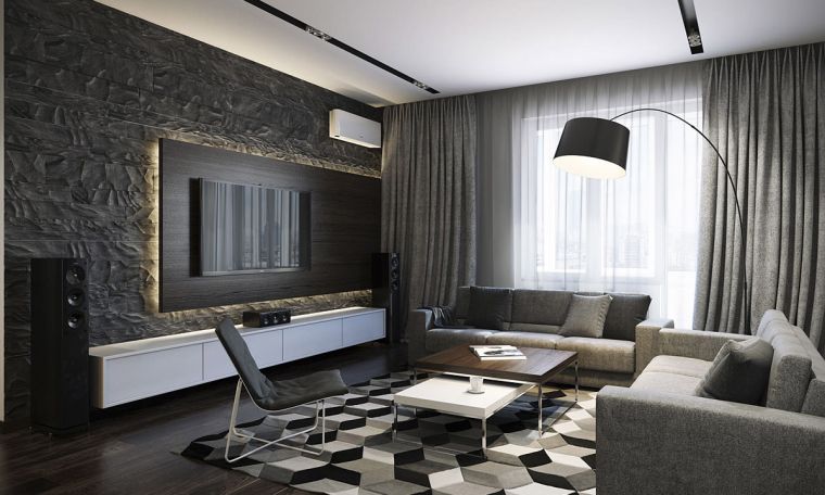 Дизайн гостиной - советы по выбору оформления и идей украшения современных красивых комнат (80 фото)