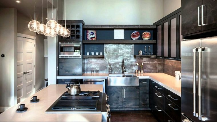 Дизайн кухни - красивые варианты стильного дизайна и советы по выбору лучших идей интерьера (100 фото)