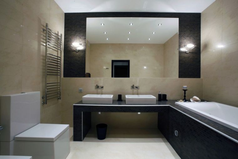 Дизайн ванной - 145 фото идей оформления интерьера. Обзор актуальных трендов 2021 года и вариантов применения лучших материалов