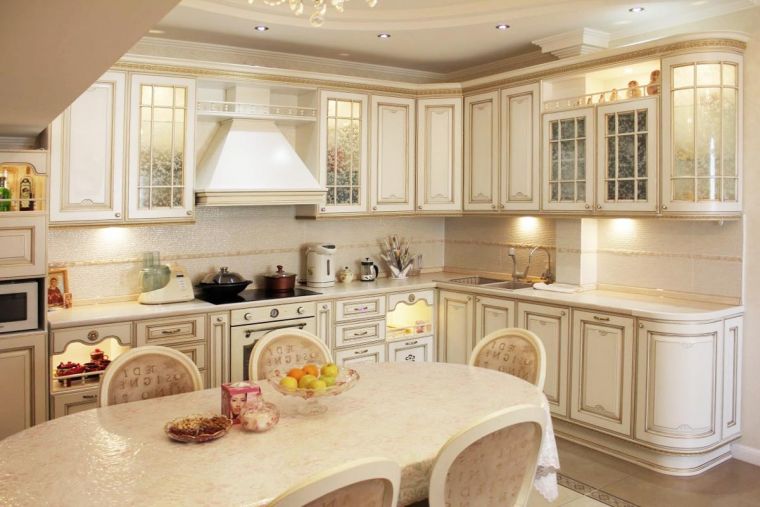 Фасады кухни: лучшие варианты оформления кухни и необычные новинки кухонной мебели (100 фото)