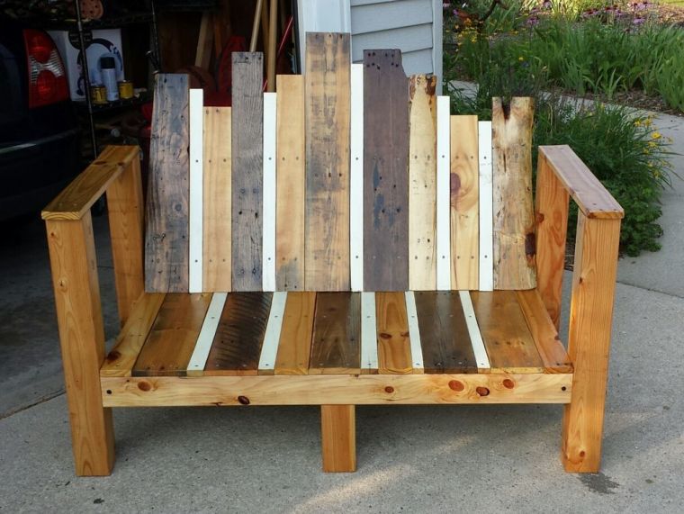Как сделать скамейку со спинкой - лучшие идеи оформления стильных, простых и элегантных садовых скамеек (100 фото и видео)