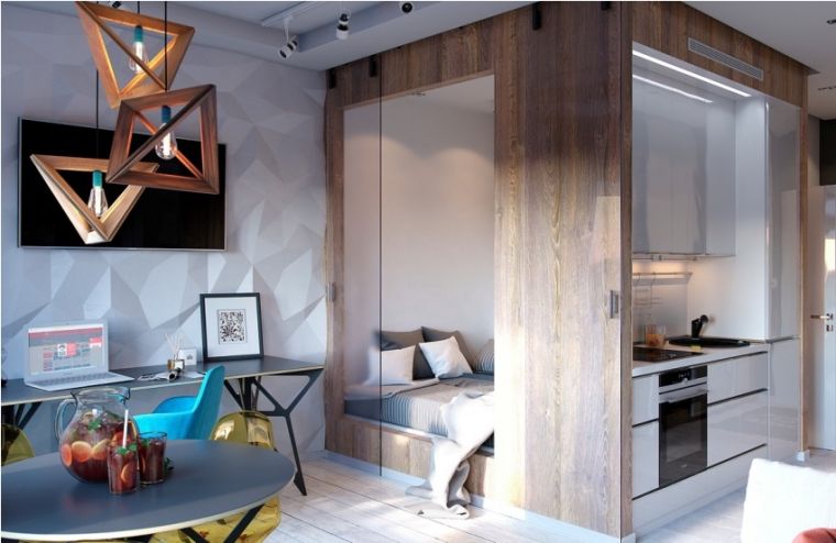 Комната 20 кв. м: зонирование просторных комнат и реальные фото стильного интерьера (145 фото и видео)
