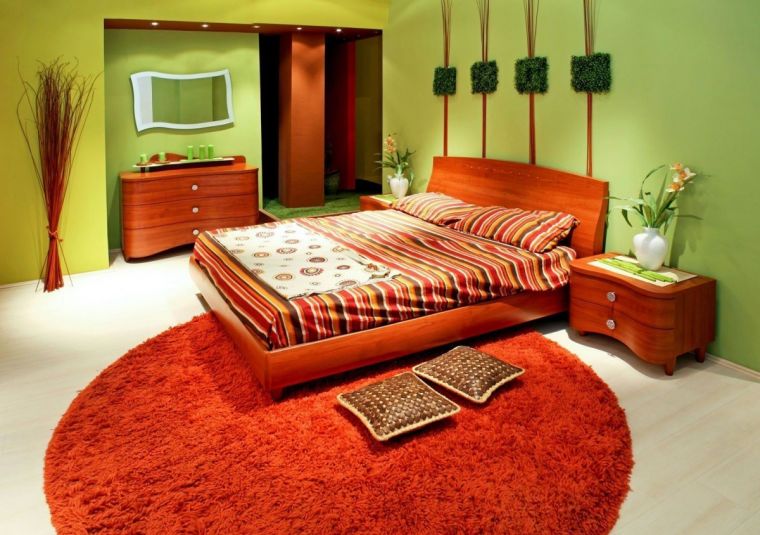 Ковер в спальню - лучшие новинки, обзор дизайна и самые красивые варианты оформления (120 фото)