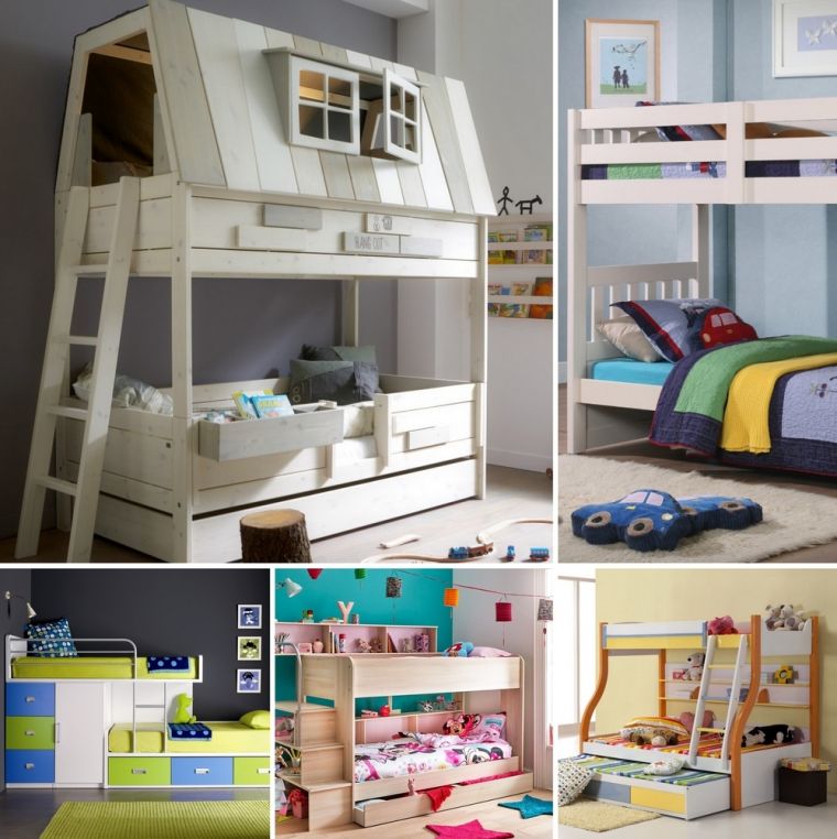 Кровать в детскую комнату - 125 фото и видео мастер-класс как выбрать безопасную и качественную кровать