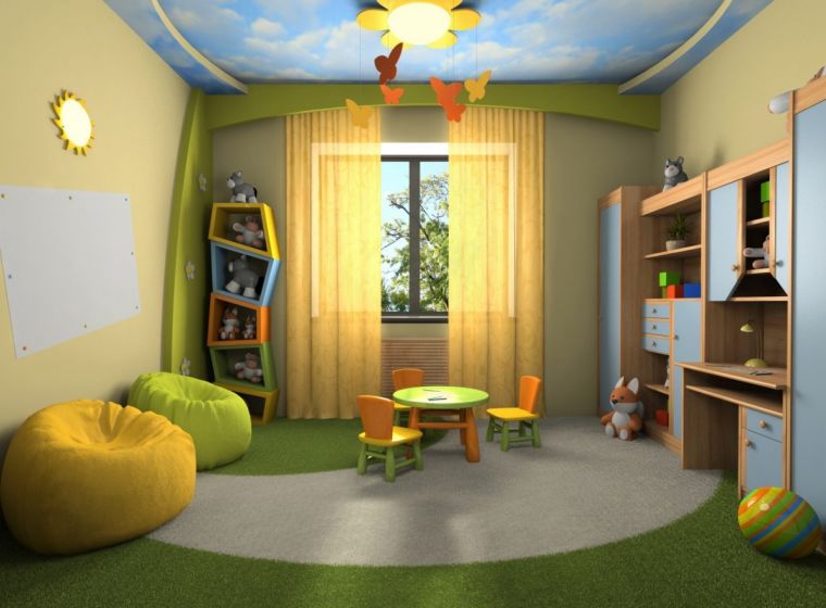 Люстра в детскую комнату - 105 фото современных новинок и особенности применения в детской
