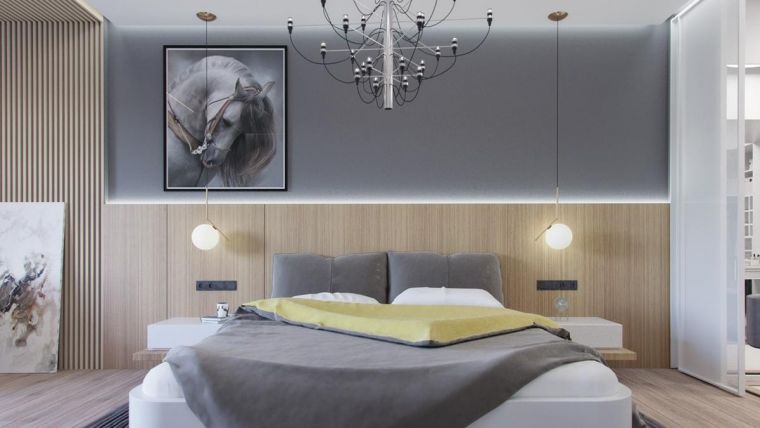 Люстра в спальне - особенности выбора и правила оформления спальни при помощи люстры (100 фото)