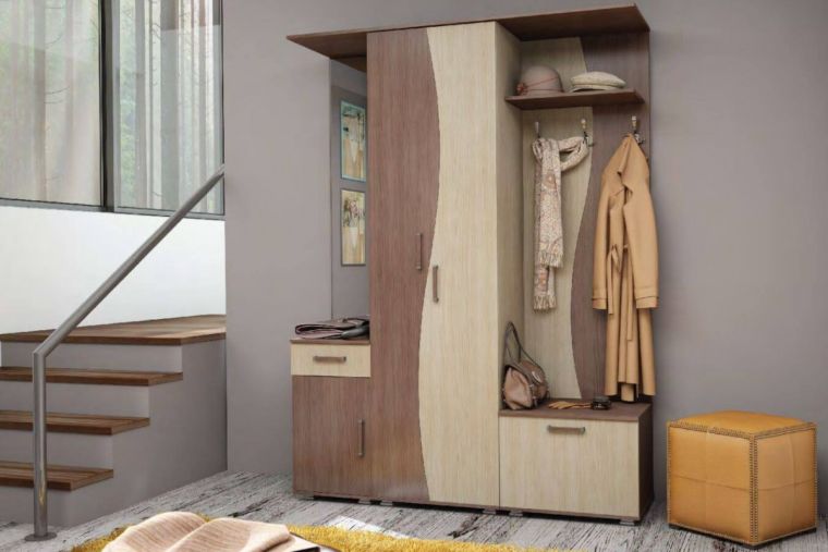 Мебель для прихожей - обзор лучших вариантов оформления интерьера и актуальных сочетаний мебели (95 фото)