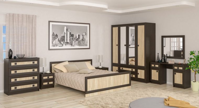 Модульные спальни - готовые решения в классическом и современном стиле. 120 фото практичных идей и решений