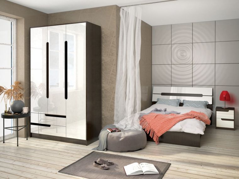 Модульные спальни - готовые решения в классическом и современном стиле. 120 фото практичных идей и решений