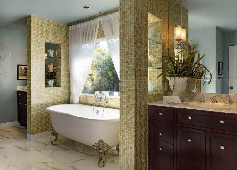 Оформление ванной комнаты: современные стили и тенденции создания уникального дизайна (85 фото)
