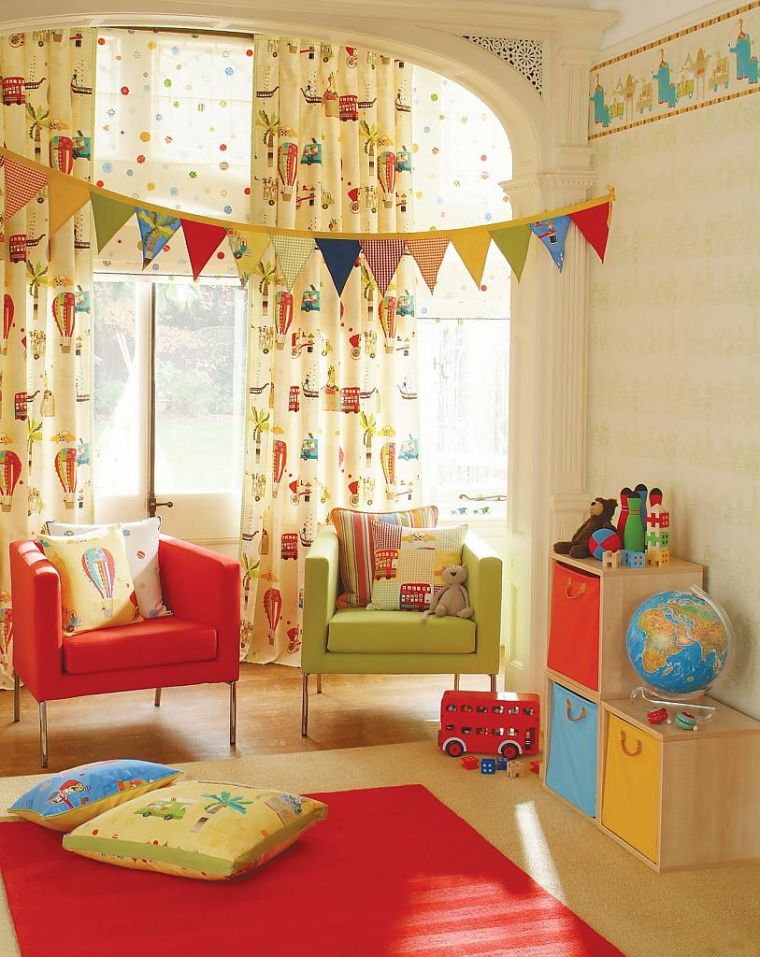 Окно в детской комнате - новинки оформления и декор детской комнаты на любой вкус (115 фото и видео)