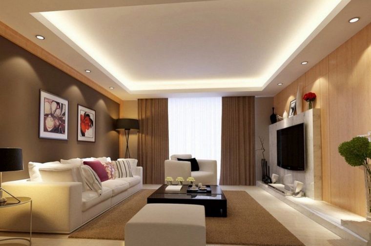 Освещение в гостиной - оригинальные решения как разместить светильники в гостиной. Советы дизайнеров по выбору самых практичных идей (85 фото)