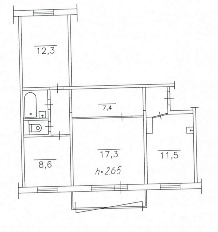 Планировка 3 комнатной квартиры - варианты интерьера и советы по выбору дизайна и стиля (140 фото)