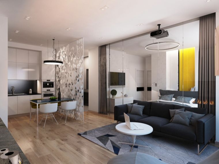 Планировка квартиры-студии: 125 фото примеров дизайна интерьера и особенности оформления студии
