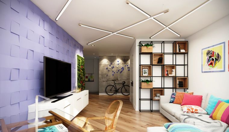 Потолок в гостиной - лучшие идеи отделки и современные варианты оформления потолков (115 фото и видео)