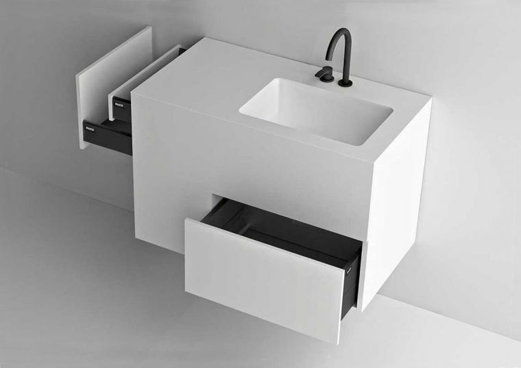 Раковина в ванную - необычный дизайн и лучшие варианты сочетаний в ванных комнатах оформленных в современных стилях (130 фото)