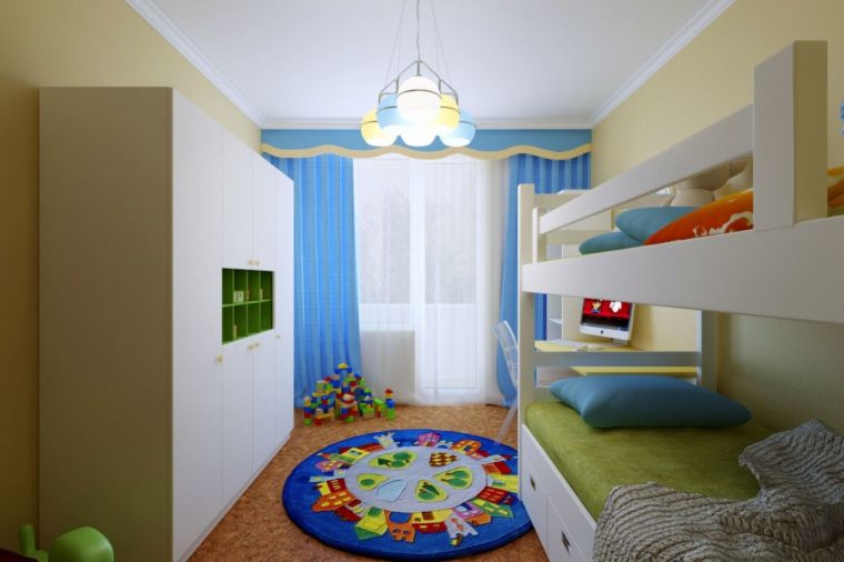 Размер детской комнаты - особенности дизайна для больших и маленьких комнат. Как правильно оформить различные по форме комнаты (80 фото)