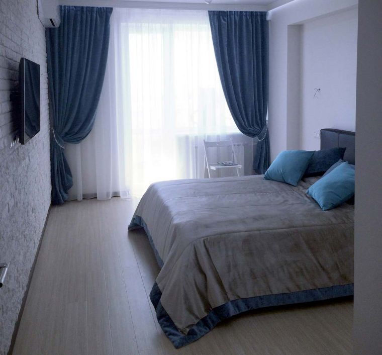 Шторы в спальню - современные модные варианты и рекомендации по пошиву штор (80 фото)