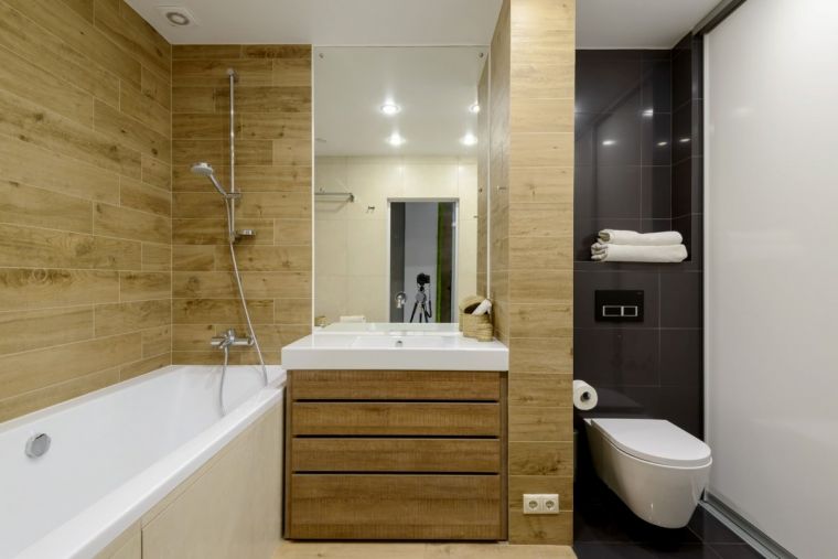 Совмещенная ванная - индивидуальные варианты интерьера. Лучшие проекты и оптимальные сочетания элементов интерьера (120 фото)