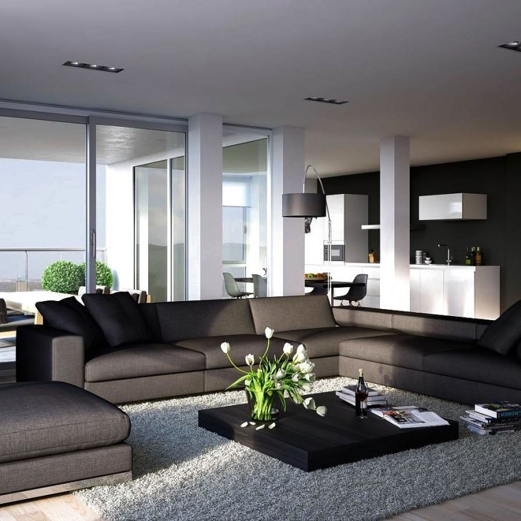 Современные гостиные - 105 фото красивого дизайна и варианты оформления интерьера в разных стилях