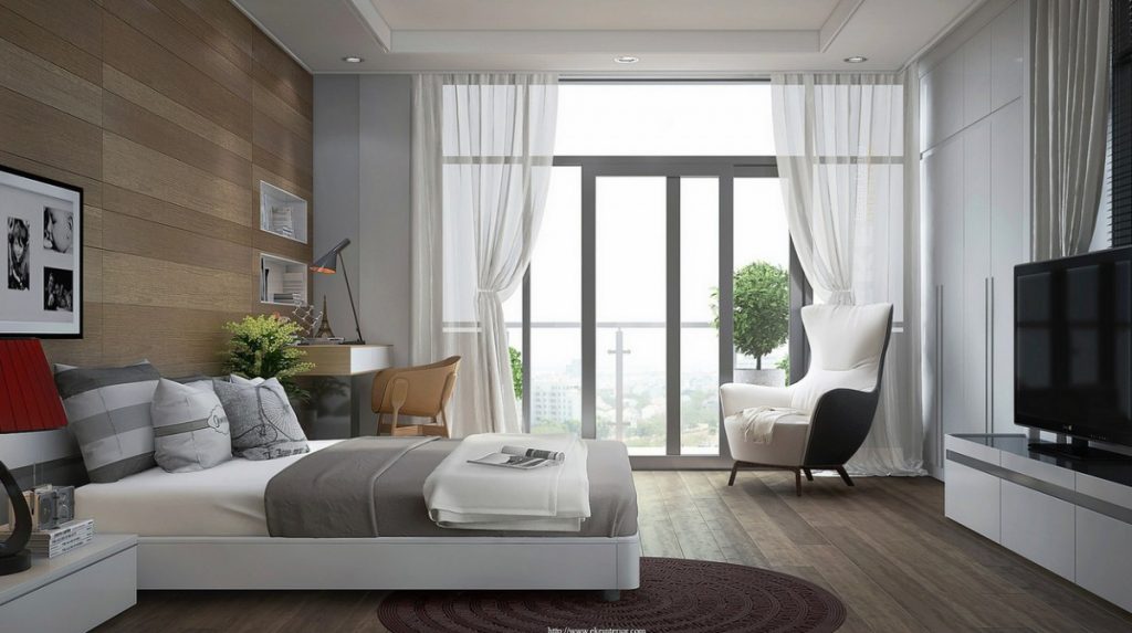 Современные спальни - тенденции оформления и варианты создания самого красивого дизайна (90 фото)