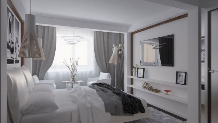 Спальня 18 кв. м: 110 фото модных и оригинальных решений по украшению комнаты