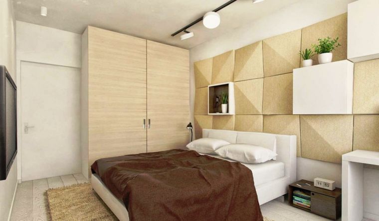 Спальня 18 кв. м - 150 фото стильных идей и современных сочетаний цвета и форм в дизайне интерьера