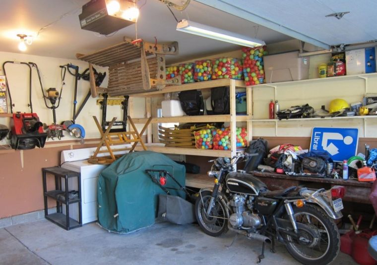 Стеллаж в гараж своими руками - обзор лучших вариантов постройки надежных и практичных стеллажей (80 фото)