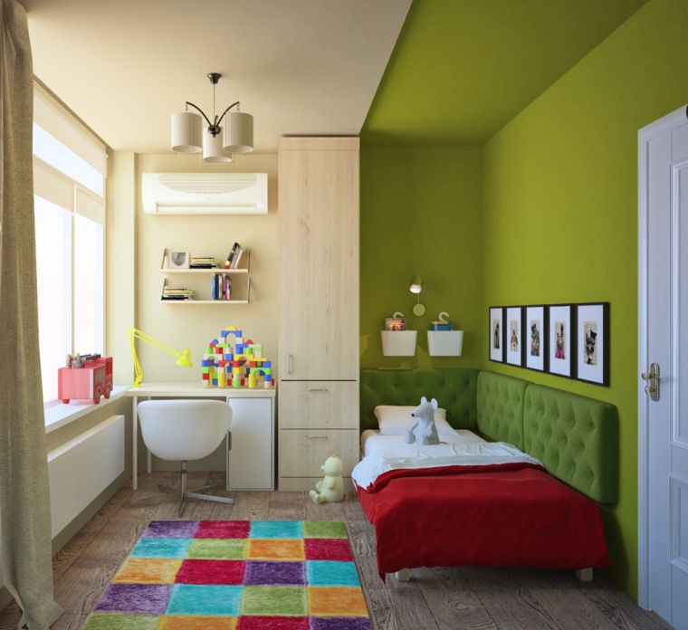 Стены в детской комнате - 80 фото лучших решений дизайна и обзор тенденций детского декора