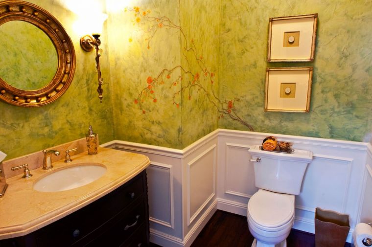 Стены в ванной - красивые идеи оформления и стильные варианты дизайна ванной комнаты (90 фото + видео)