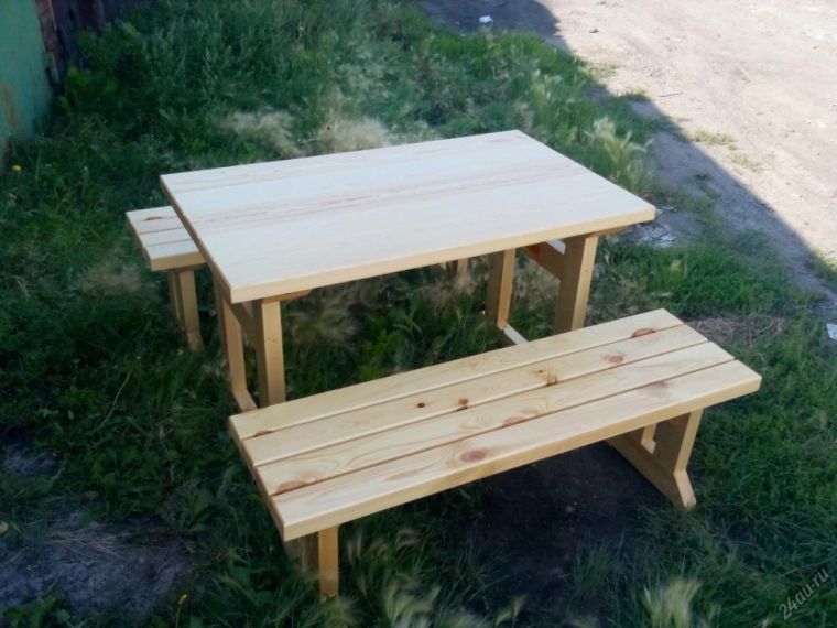 Стол-скамейка своими руками: идеи создания простых и элегантных проектов для сада и придомового участка (105 фото)