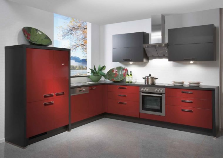 Угловые кухни - реальные фото применения и красивые решения для стильных вариантов интерьера (100 фото)