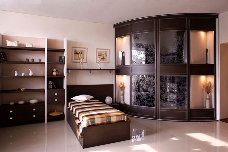 Угловые спальни - 135 фото лучших идей дизайна и стильного актуального оформления