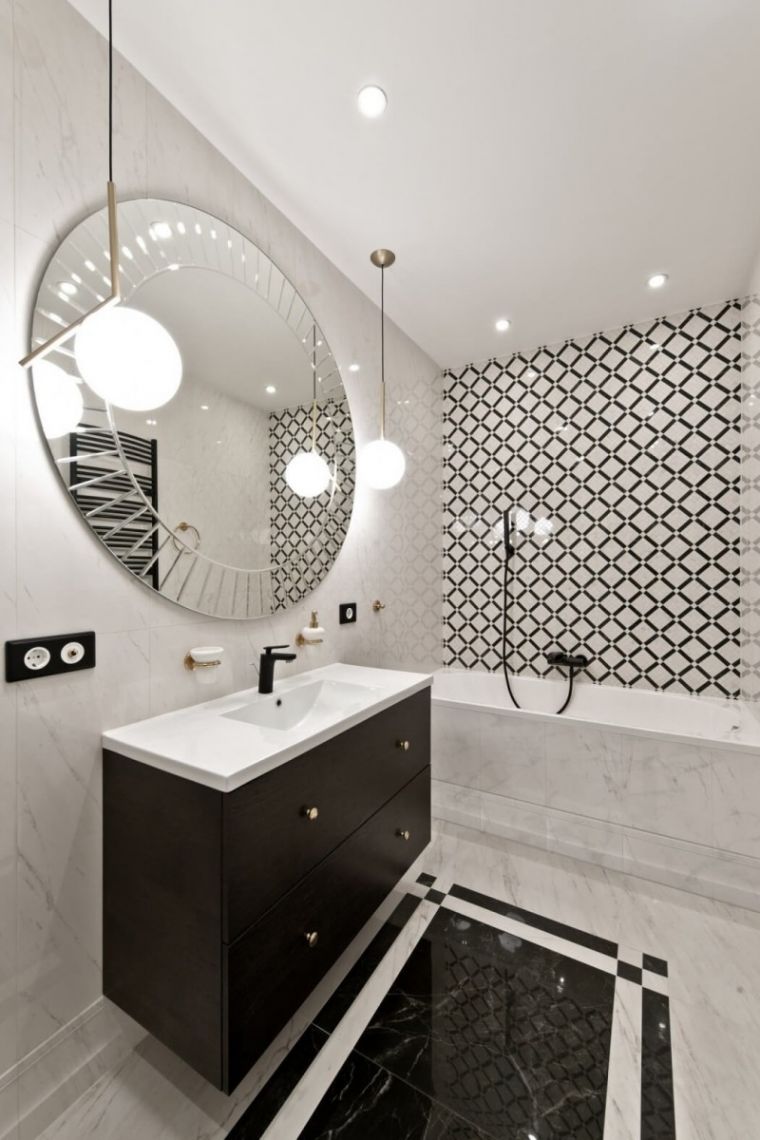 Зеркало в ванную - идеи, правила и особенности применения в современном дизайне интерьера (140 фото)