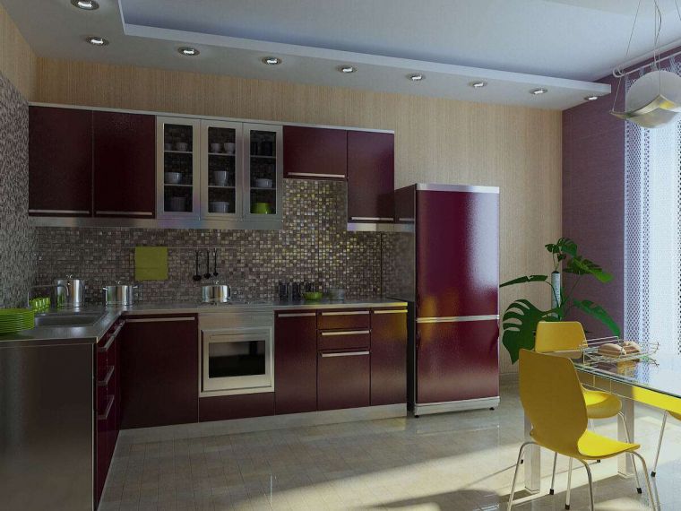 Зонирование кухни - лучшие дизайнерские решения и идеи оформления для различных типов кухонь (105 фото)