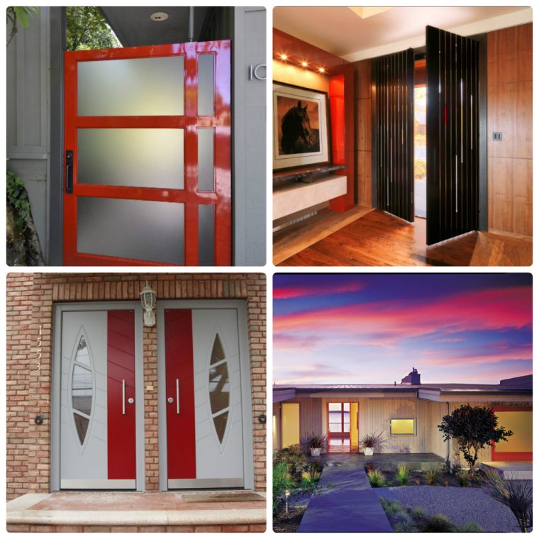 Двери в прихожей - современные сочетания и советы как сделать красивый интерьер прихожей (95 фото)