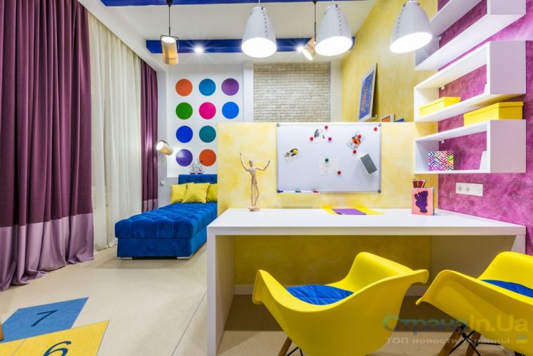 Зоны в детской комнате - основные ошибки при оформлении, советы дизайнеров и актуальные решения