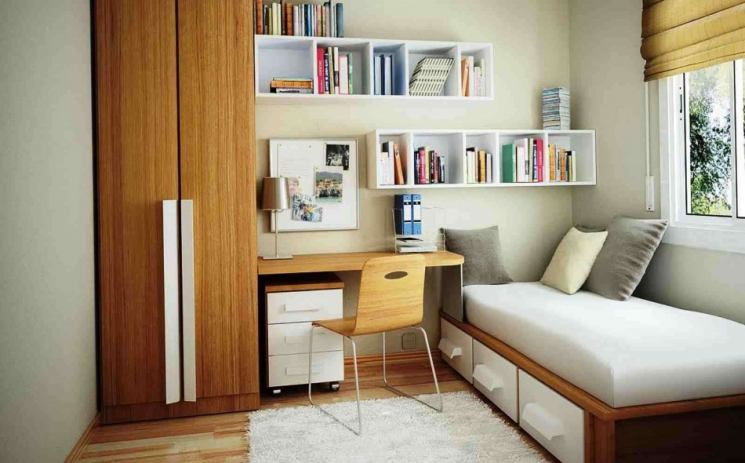 Спальня 6 кв. м - актуальный дизайн и рекомендации по оформлению маленькой спальной комнаты (105 фото)