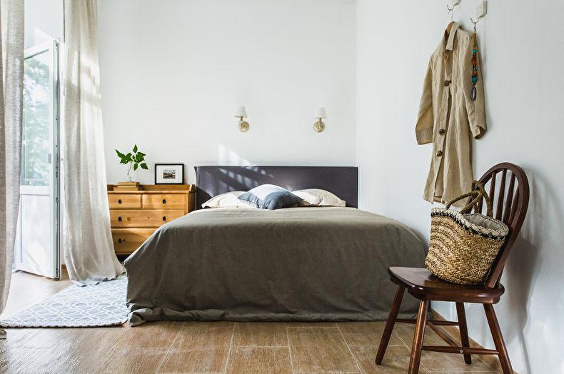 Интерьер спальни – тандем комфорта и практичности